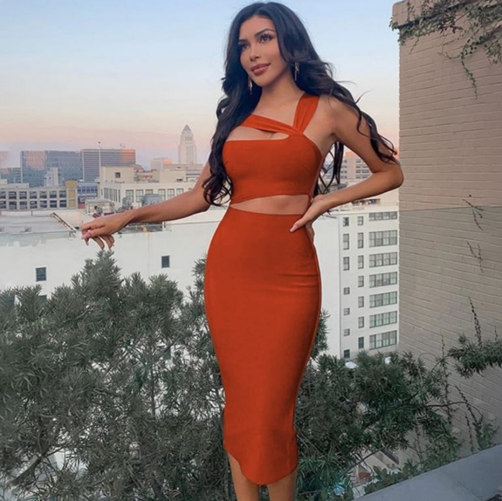 DRESS - Hollow out design